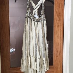 Sleeveless beaded dress